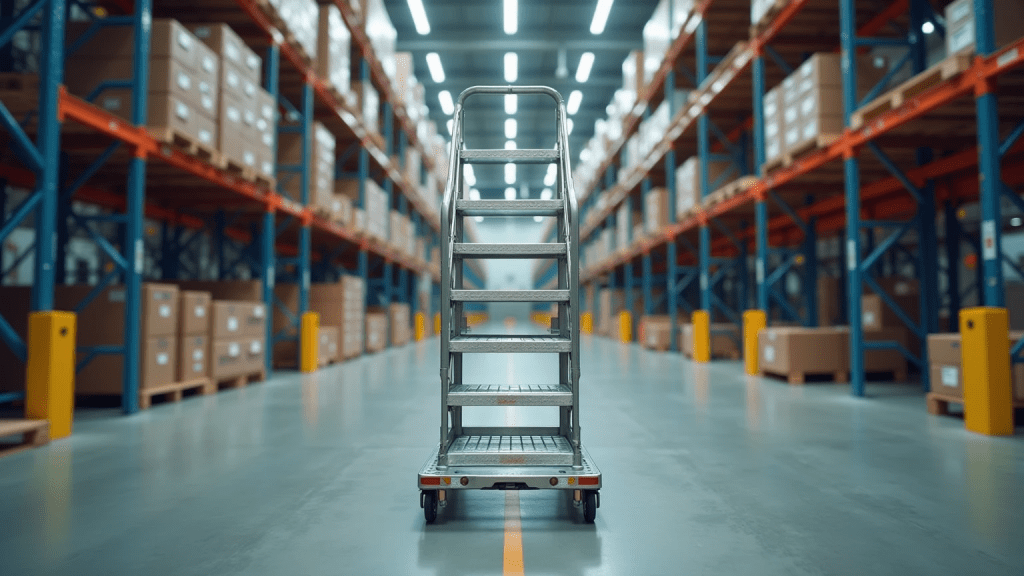 Top Benefits of Using Rolling Ladders for Industrial&nbsp;Spaces