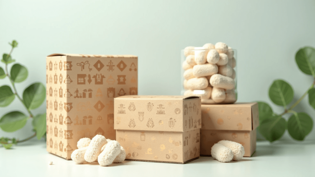 a brand packaging box