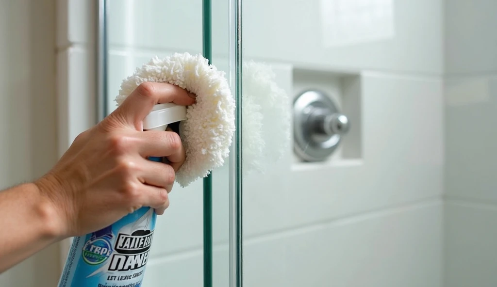 a frameless shower door